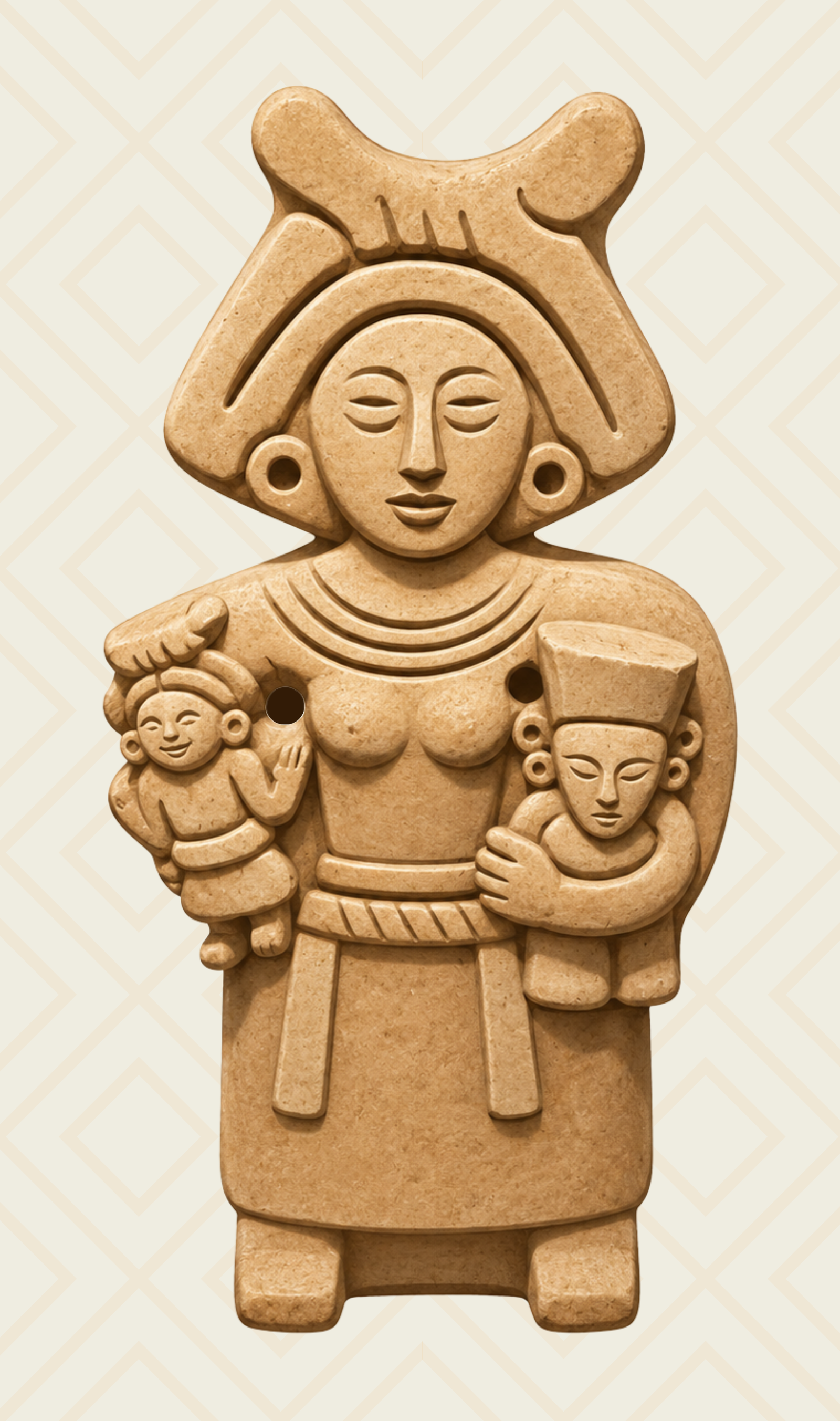 Figura Prehispánica Cihuacóatl